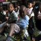 Children stand in a nursery while their parents are away at church on Sept. 28, 2014, in Monrovia, Liberia. The hardest-hit nation, Liberia has seen 3,000 cases of Ebola and almost 1,600 deaths, with health workers turning people away from treatment units because of chronic shortages of beds and staff.
PASCAL GUYOT/Getty Images